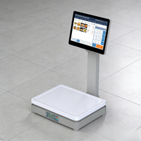 Système de point de vente avec écran tactile capacitif de 11,6 pouces, balance intelligente, caisse enregistreuse, Windows, Intel I5, garantie de 3 ans, Wi-Fi 6, Bluetooth