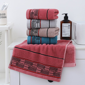 Serviette de bain de haute qualité luxe personnalisé épais moelleux doux éponge salle de bain bain bain 100% coton ensembles de serviettes de bain - Product Image 4