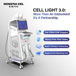 Double poignée, 6 modes d'éclairage, 9 filtres de gemmes, spectre 400-1400 nm, rajeunissement de la peau, <span class=keywords><strong>anti</strong></span>-âge - Product Image 1
