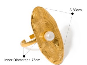 ステンレス鋼ダイヤモンドリング誇張されたハイエンドリングチタン鋼リンググローバルボーダージュエリー - Product Image 5