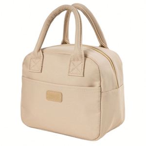 Sac isotherme portable avec feuille d'aluminium pour le déjeuner, idéal pour l'école, le bureau, les voyages, les pique-niques – Petits sacs isothermes de gros - Product Image 3