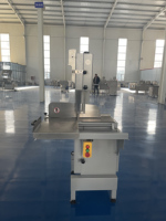 Scie à os électrique en acier inoxydable pour boucher, machine de découpe de viande congelée, machine à découper la viande congelée