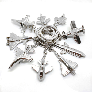 Bán Sỉ Giá Đỡ Mô Hình Máy Bay 3D Bằng Kim Loại Khuyến Mại Móc Khóa Máy Bay Thăng Hoa De Avion - Product Image 2