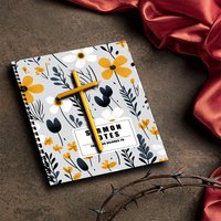 Cuaderno Bíblico Personalizable al por Mayor, A5, Encuadernado en Espiral, Diario de Notas de Iglesia, Oración Diaria, Accesorios Religiosos y Regalos de Fe