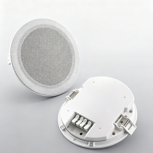 OEM Supported 3 Inch Recessed Ceiling Speaker 6W Constant Voltage PA Speaker for Office Paging