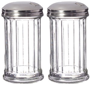 Coctelera vertedora de acero inoxidable de estilo retro <span class=keywords><strong>M</strong></span>, tarro de cristal clásico con tapa abatible para dispensar azúcar para cocina o camping - Product Image 4