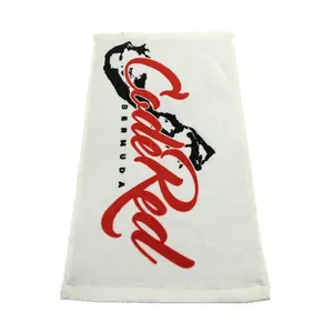 コットンラリータオルカスタムプリント広告パーソナライズされたジムスポーツタオルとロゴ