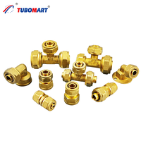 TUBOMART, fabricant OEM professionnel depuis plus de 20 ans, raccords à compression en laiton forgé, tous modèles, connecteurs pour tuyaux PEX