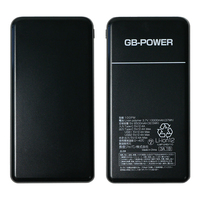 En stock, batterie externe Type-C 5V2.4A, sortie 10000 mAh, charge rapide, batterie externe Li-polymère pour la charge de téléphones portables, veste chauffante