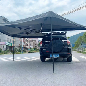 <span class=keywords><strong>Toldo</strong></span> Lateral para Auto 4x4, <span class=keywords><strong>Toldo</strong></span> de <span class=keywords><strong>Techo</strong></span> para SUV, Impermeable, Retráctil, para Campamento Todoterreno, 270 Grados - Product Image 1