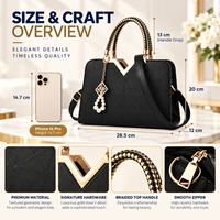 Sac à bandoulière élégant en cuir PU tressé à motif géométrique pour femme, petit sac carré pour le quotidien, le travail ou les soirées