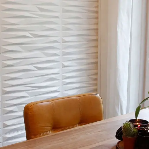 Pop Wand Designs wasserdichte Tapete billige Innenwand verkleidung PVC 3D Wand paneel