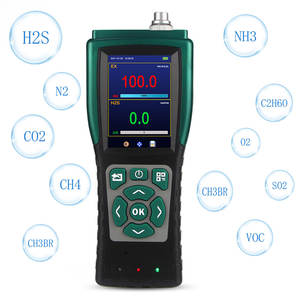 <span class=keywords><strong>Détecteur</strong></span> de fuite de gaz à aspiration populaire 2 gaz O2 <span class=keywords><strong>H2s</strong></span> Analyseur de gaz oxygène Analyseur de gaz pour le nettoyage des sites contaminés chimiquement - Product Image 1