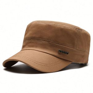 Design Custom-made New Flat-top Baseball Cap Men's Breathable Sun <b>Hat</b> - Product Image 4
