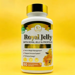 Gélules de <span class=keywords><strong>Gelée</strong></span> <span class=keywords><strong>Royale</strong></span> et Propolis DUOZI OEM ODM, contenant 10-HDA, pour la gestion du poids, le soutien immunitaire et la reconstitution énergétique - Product Image 4