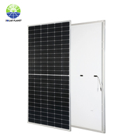 Panneau solaire HJT PERC monocristallin bifacial demi-cellule de type N 395-415W 120 cellules hors réseau TUV pour double vitrage européen