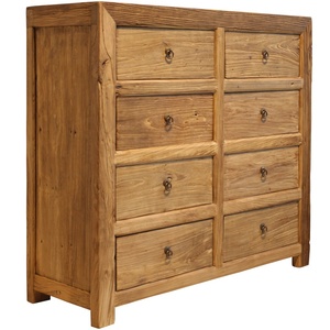 Antique Rustic Dinning Room Furniture Recycle Solid Wood Natural Cabinet <strong>Meubles</strong> <strong>Buffet</strong> - Product Image 1