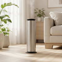 Diffuseur de parfum commercial sur pied en métal de 1000 ml, sans eau, à diffusion d'air froid, avec application intelligente et capteur de niveau de liquide – Approvisionnement direct usine