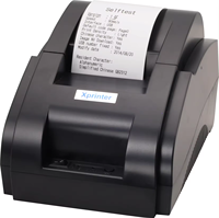 Impresora térmica de 58mm y 80mm, compatible con sistema Win7/win8/win10/Linux, impresora De Etiquetas