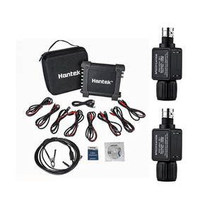 Oscilloscope USB portable Hantek 1008C avec 2HT201, 8 canaux, générateur programmable DAQ automobile avec sonde d'allumage automatique - Product Image 1