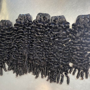 Bán buôn nguyên liệu tóc Ấn Độ bó Nhà cung cấp, trinh nữ lớp biểu bì phù hợp tóc bó dệt, đôi rút ra giá rẻ phần mở rộng tóc con người - Product Image 4