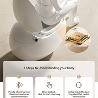 Foheel — toilettes intelligentes à induction et convertisseur automatique, bidet de toilette avec piège, chauffage instantané, œuf, nouveau design, 220v