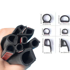 Good Quality Customizable Automotive <strong>Windows</strong> <strong>Door</strong> Protective <strong>EPDM</strong> Rubber Sealing Strip Soundproof Dustproof Cutting Welding - Product Image 2