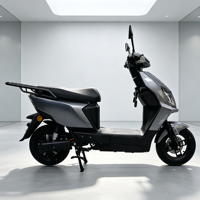 Scooter électrique CKD SKD de haute qualité de 10 pouces, 600/800W, vitesse de 50 km/h, moto électrique personnalisée fabriquée dans l'usine de Wuxi