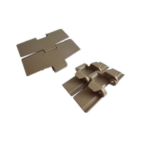 Courroie transporteuse modulaire en plastique AS-FLEX, nouveau matériau 5935 YS200-1, durable, antibactérienne, résistante à la chaleur, pour l'alimentation