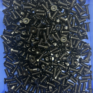 M1.6 M2 M2.5 M3 M4 M5 M6 ISO14581 Black Stainless Steel A2 Hexalobular Socket Countersunk Machine Torx Flat Head <b>Screws</b> - Product Image 3
