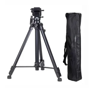 YUNTENG VCT-880RM 3 <strong>Sections</strong> Photo Studio <strong>Tripod</strong> Hydraulic PTZ Stand for DSLR <strong>Camera</strong> - Product Image 6