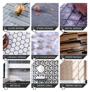 <span class=keywords><strong>Mosaico</strong></span> de Vidrio Dorado, <span class=keywords><strong>Mosaico</strong></span> de Vidrio con Efecto Foil - Product Image 3