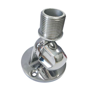 Base d'antenne en acier inoxydable de 25 mm, matériel marin pour la réparation et le remplacement de bateaux - Product Image 4