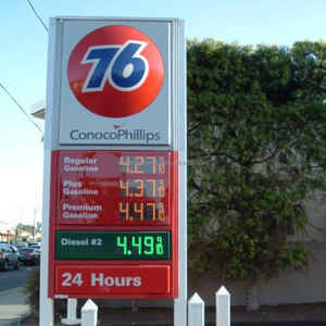 Panneau d'affichage de prix de l'essence pour station-service, avec éclairage LED, pour pompe à carburant et affichage de prix de l'huile - Product Image 5