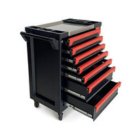 Carrito de Herramientas Metálico de Alta Calidad con 7 Cajones, Juego de Caja de Herramientas para Taller, Carro de Almacenamiento, OEM/OBM, Garantía de 3 Años