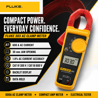   Multimètre numérique compact 303 pour la mesure du courant électrique, garantie 1 an, 600V