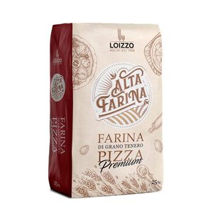 Farine de blé tendre tout usage de haute qualité, fabriquée en Italie, qualité supérieure, 25 kg en sac en papier, pour pizza napolitaine - Product Image 1