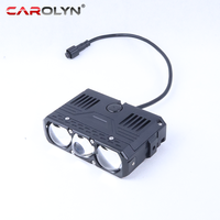Feux auxiliaires 105W LED, mini phares de conduite, lampes antibrouillard étanches pour voiture, moto, accessoires automobiles, systèmes d'éclairage