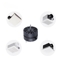 Moteur à induction CA 120 V 60 Hz avec arbre de 1/4 po pour remplacement de ventilateur d'extraction de salle de bain, prise à 2 broches, compatible avec les modèles 8661 et 8662