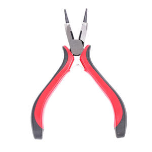 Pince à bijoux Xinrui 4,5 pouces rouge et noir en acier 45 pour outils de bricolage - Product Image 3