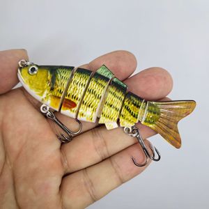 Esca Artificiale Rigida Multi-Articolata <span class=keywords><strong>DN</strong></span> 17.5g 19g 19.5g, Swimbait da Pesca a 6 Sezioni, Esche Rigide Segmentate - Product Image 6