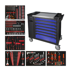 Steeltreks Tool Storage Cabinets Multi-Functional Orange Textured <b>6</b>-<b>Drawer</b> Tool Box Car Repair Special Tools Workbench Garage - Product Image 5