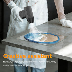 Mini Soplador Eléctrico Secador para Coche Ventilador Turbo <span class=keywords><strong>Jet</strong></span> de Mano Limpiadores de Alta Presión Limpieza Eficiente Plumero de Aire Comprimido para Barbero - Product Image 5