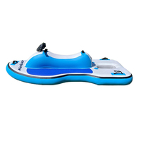 Bateau électrique gonflable flottant sur l'eau 700W, jet ski électrique gonflable