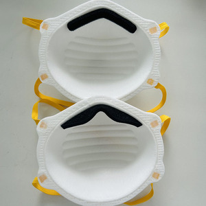Mascarilla Antipolvo Industrial Desechable FFP2 <span class=keywords><strong>de</strong></span> Alta Calidad con Forma <span class=keywords><strong>de</strong></span> Tazón y Tiras para la Cabeza - Product Image 6