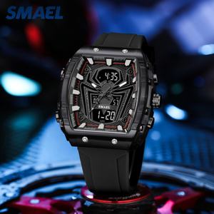 Reloj de Marca SMAEL 8116 de Alta Calidad con Luz Nocturna para Hombre, Correa de Silicona, Resistente al Agua 50M, Relojes de Cuarzo al por Mayor - Product Image 2