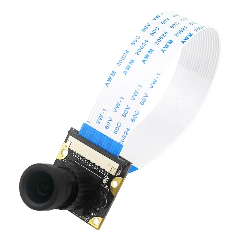 Aismartlink Night Vision Wide Angle Focus Adjustable CSI Interface 5MP HD Raspberry PI Fish eye Photography Web Camera Module