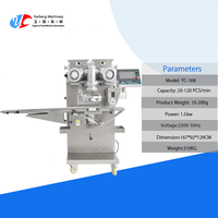 Machine à encrustation multifonctionnelle pour biscuits, kubba, mochi, tarte, maamoul, coxinha, boules énergétiques, équipement automatique pour desserts et en-cas