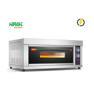 Horno eléctrico comercial de acero inoxidable de 3 cubiertas y 9 bandejas con características de tostado convencionales para cocinas profesionales - Product Image 6