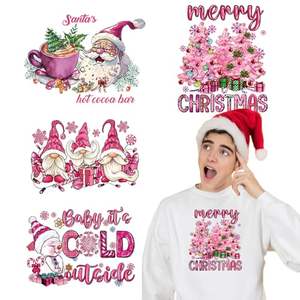 Autocollants en vinyle thermocollant en caoutchouc polyester, durables, lavables, à motif dessin animé, pour T-shirts - Grande Vente - Product Image 5